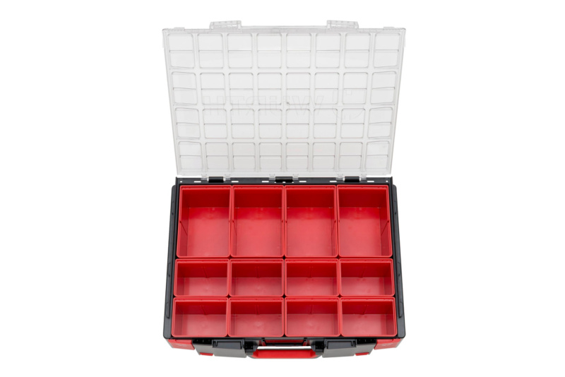 SYSTEM CASE 8.4.2 CLEAR W/12PC BOXES